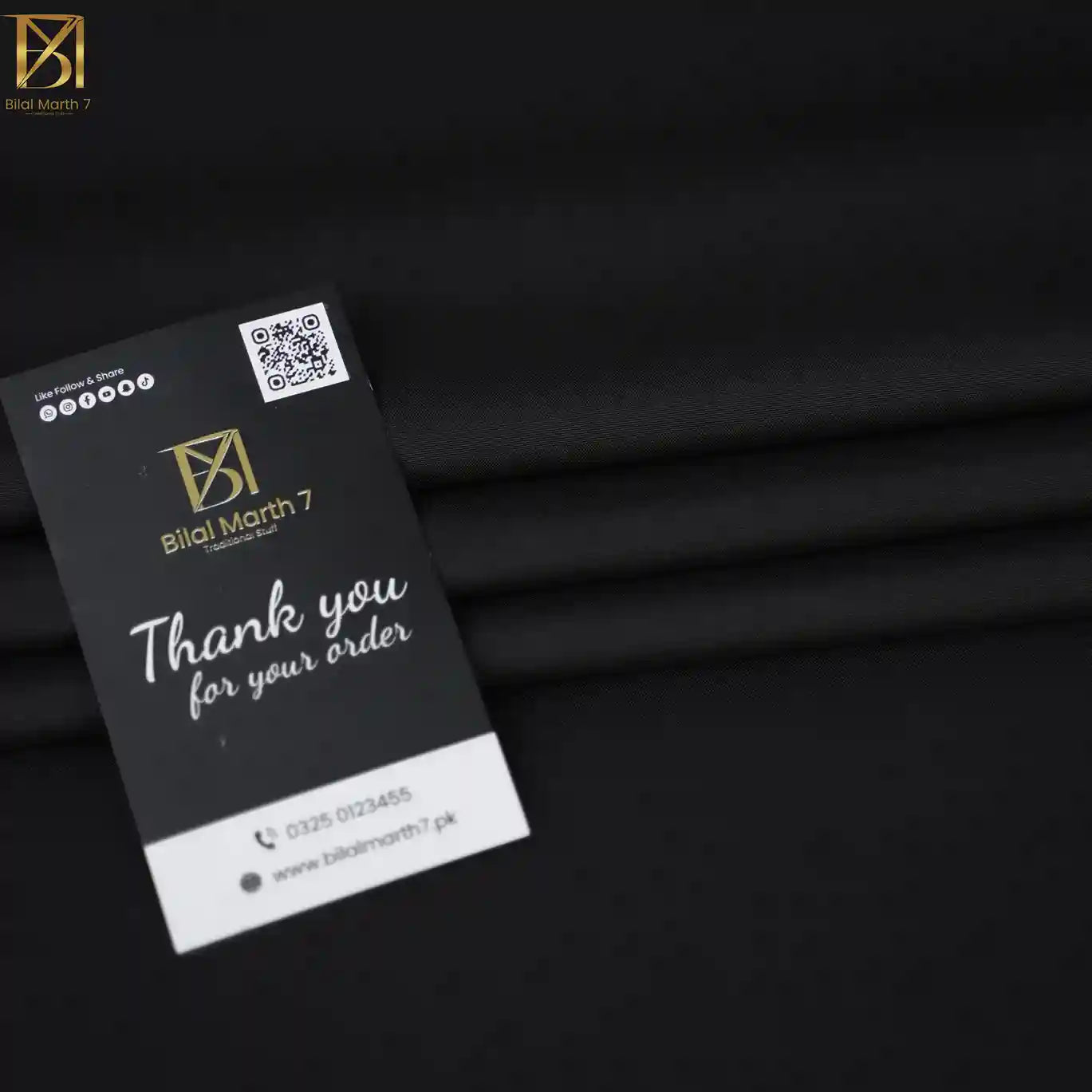 High-quality wash and wear fabric for men by Bm7