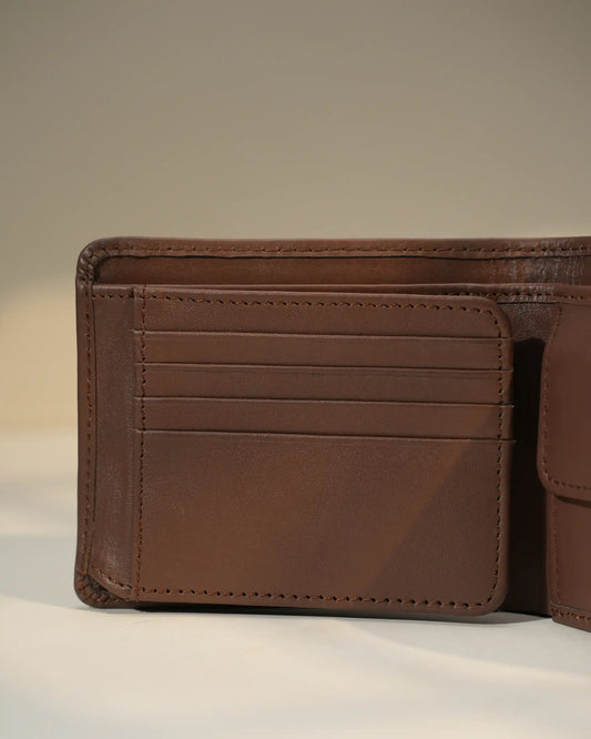 BM7 FOLIO WALLET BROWN BM7