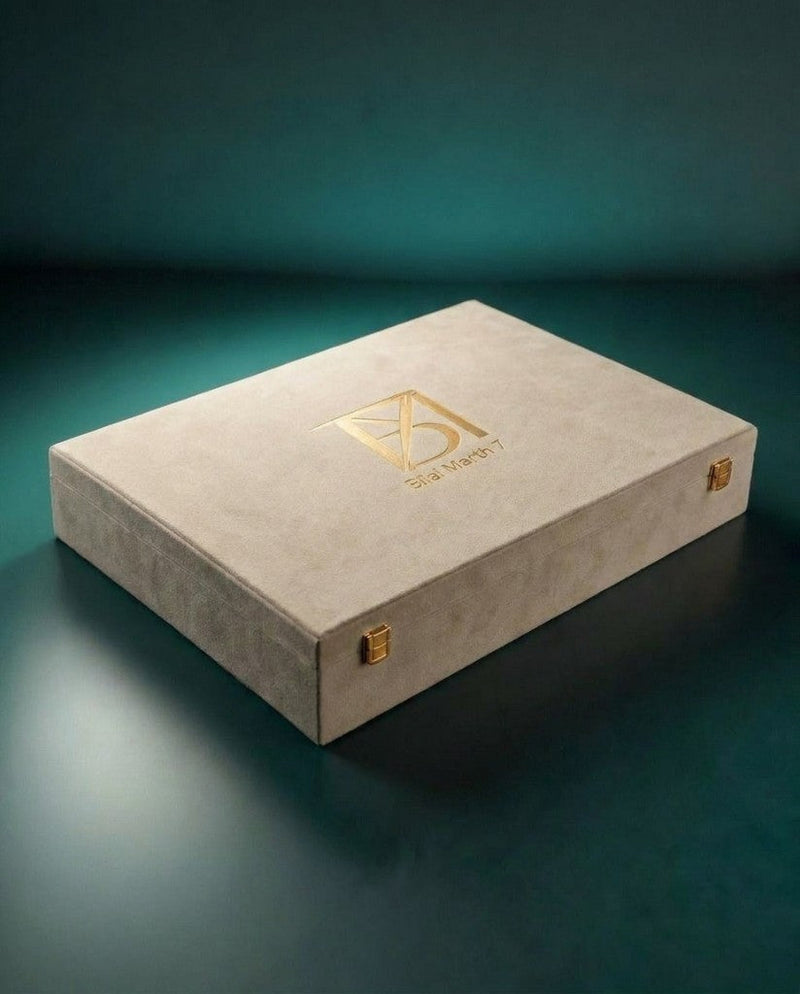 Off White Luxury Gift Box