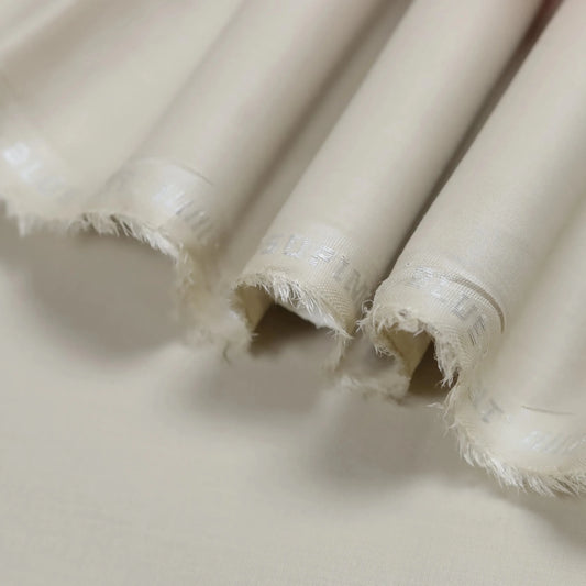 Cream Beige Cotton by BM7 - Bilal Marth 7