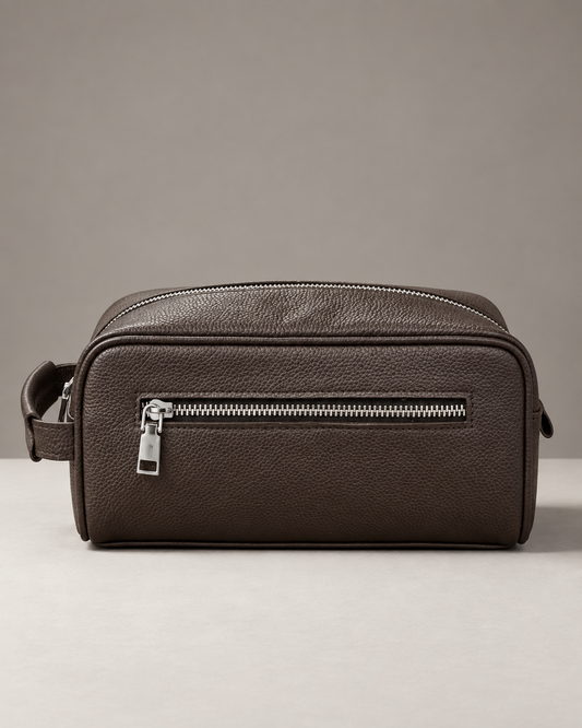 BM7 Toiletry Bag (Dark Brown) BM7