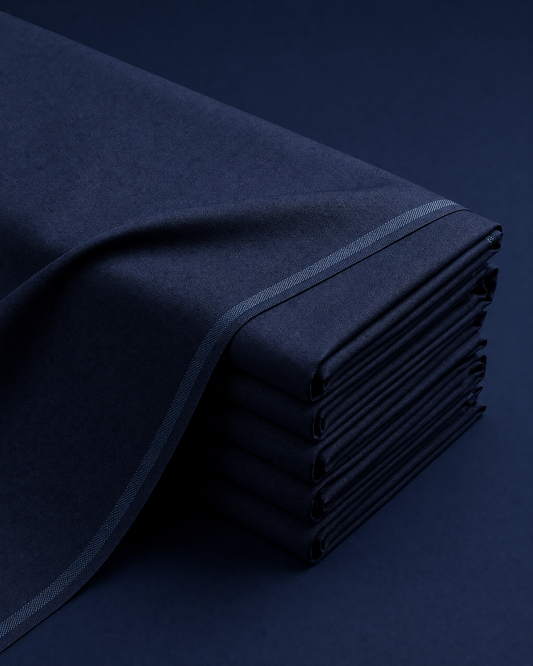 Blue Mint Cotton by BM7 (Navy Blue) Bilal Marth 7