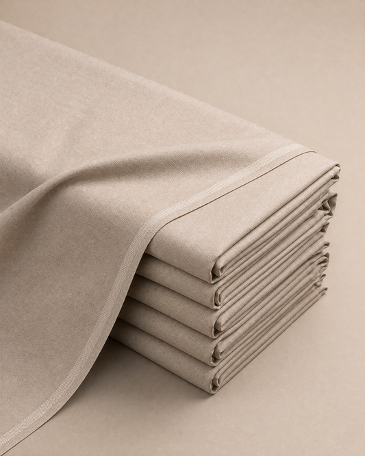 Elegant Cotton by BM7 (Cream Beige) Bilal Marth 7