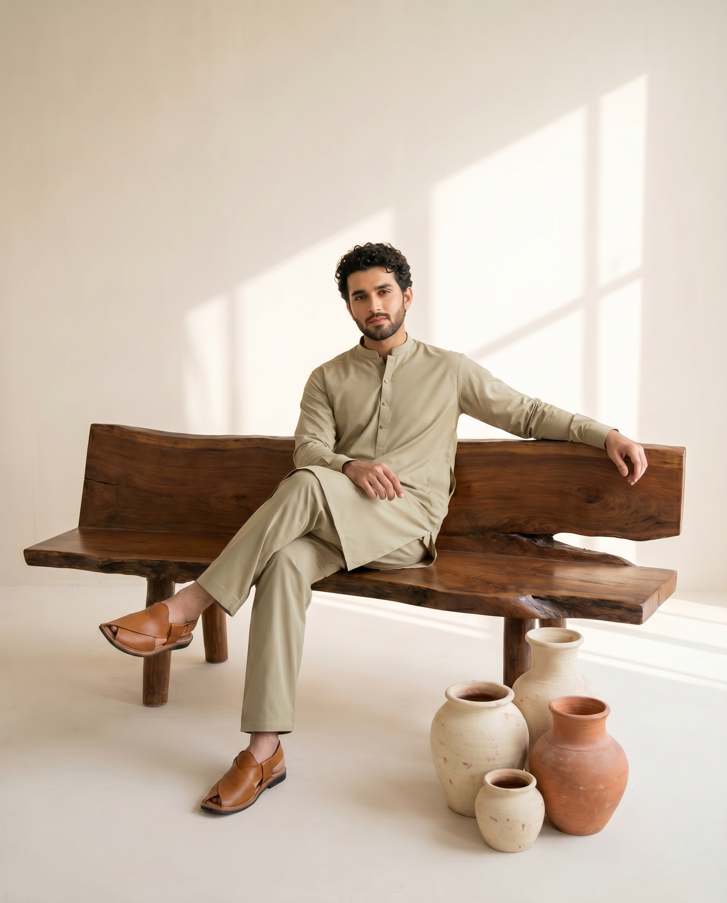 Treasure Wrinkle Free by BM7 (Khaki) Bilal Marth 7
