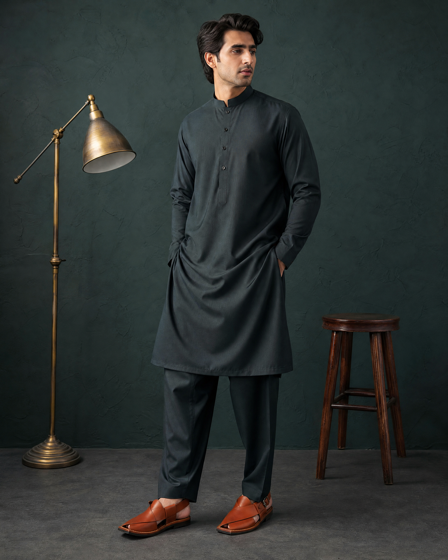 Supreme Wash & Wear by BM7 (Deep Olive Black) Bilal Marth 7