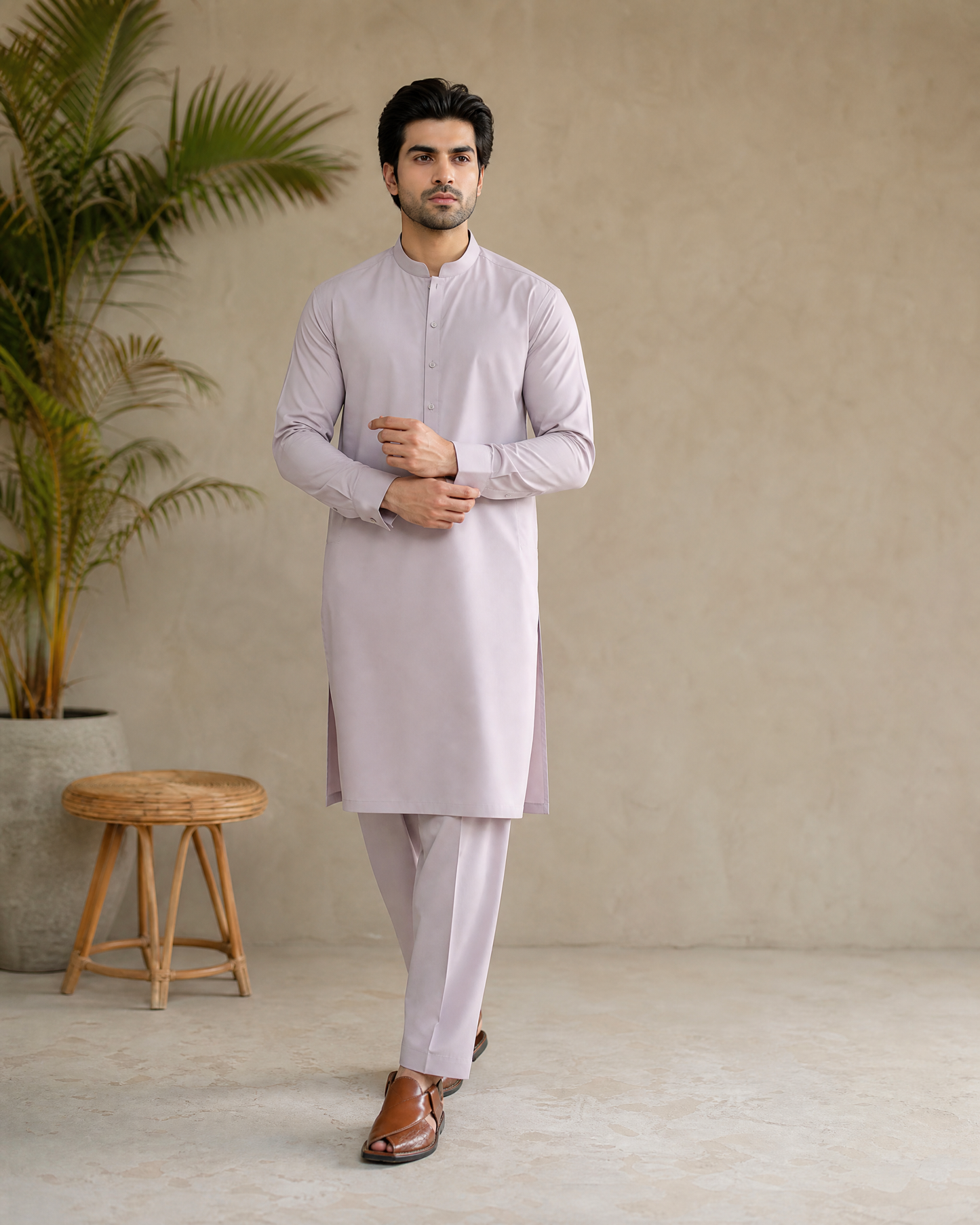 Treasure Wrinkle Free by BM7 (Baby Pink) Bilal Marth 7