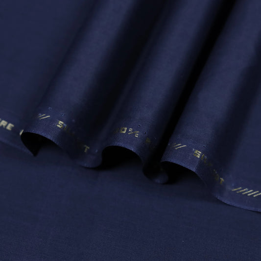 Navy blue Silk Cotton - Bilal Marth 7