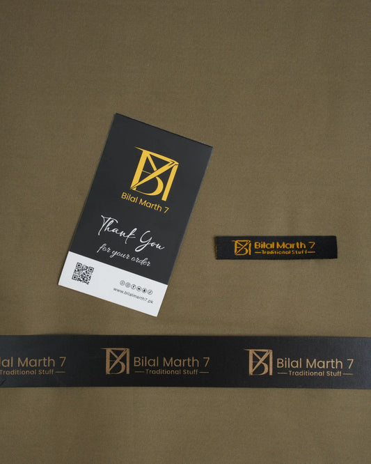 Silk Cotton by BM7 (Olive Brown) Bilal Marth 7