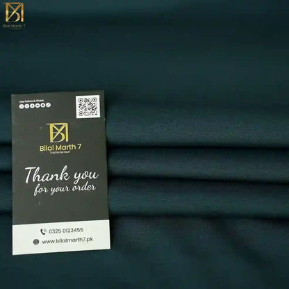 High-quality wash and wear fabric for men by Bm7