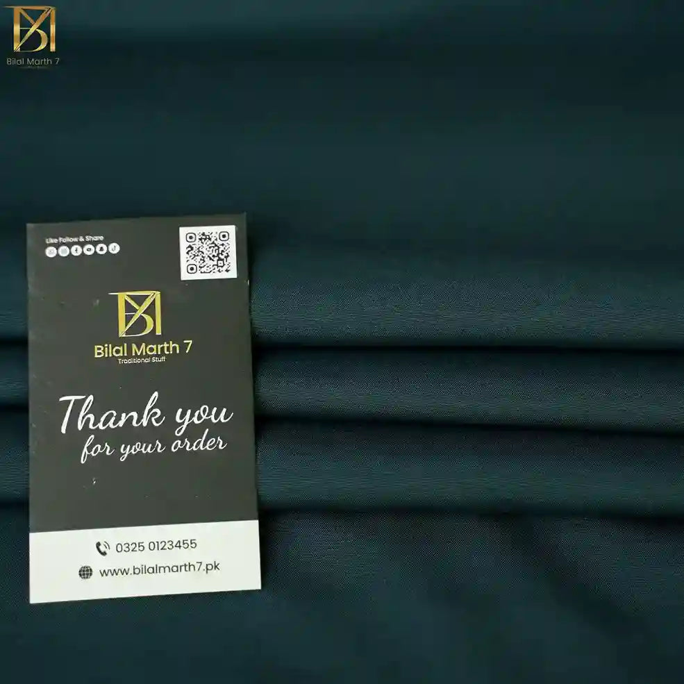 High-quality wash and wear fabric for men by Bm7