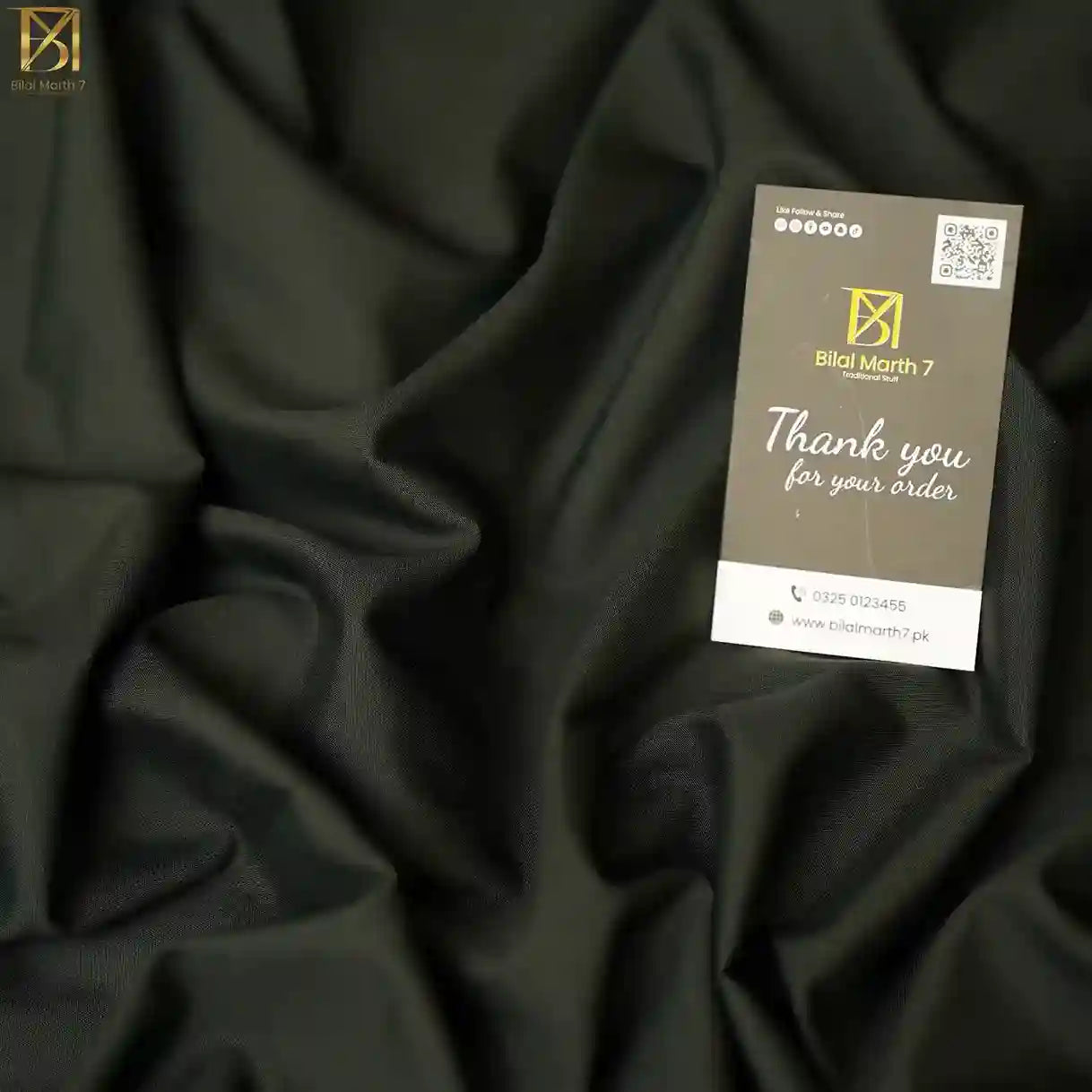 High-quality wash and wear fabric for men by Bm7