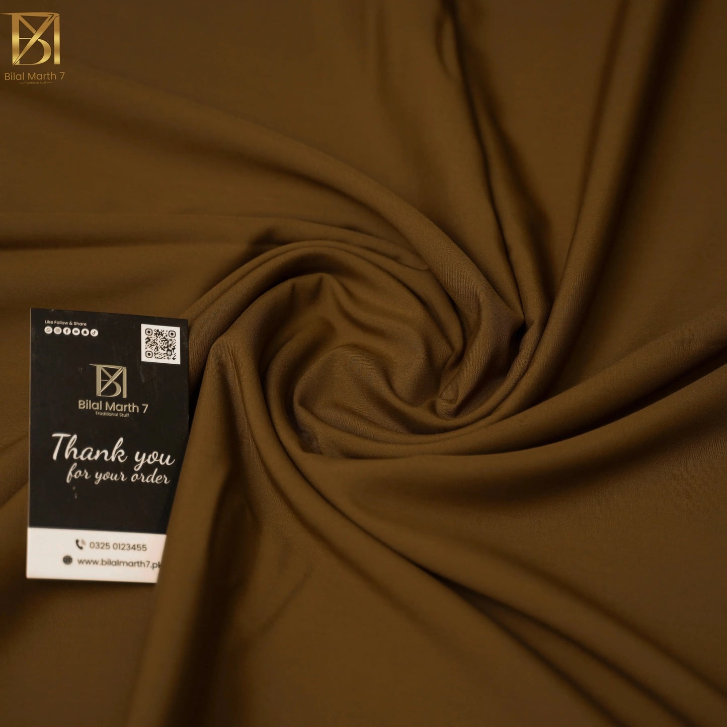 Divine Wash & Wear by BM7 (Dark Coffee) Bilal Marth 7