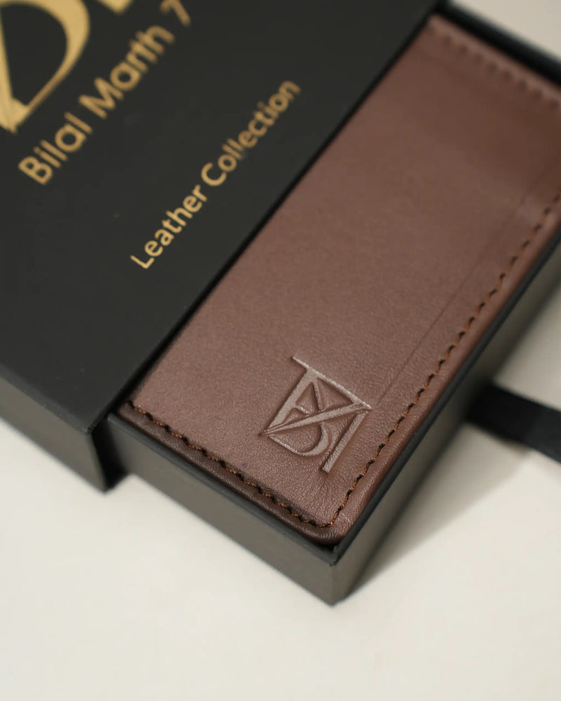 BM7 FOLIO WALLET BROWN