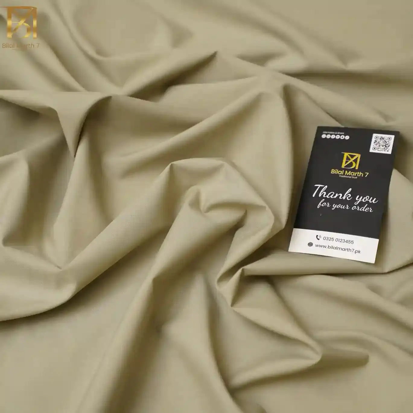Treasure Wrinkle Free by BM7 (Khaki) Bilal Marth 7