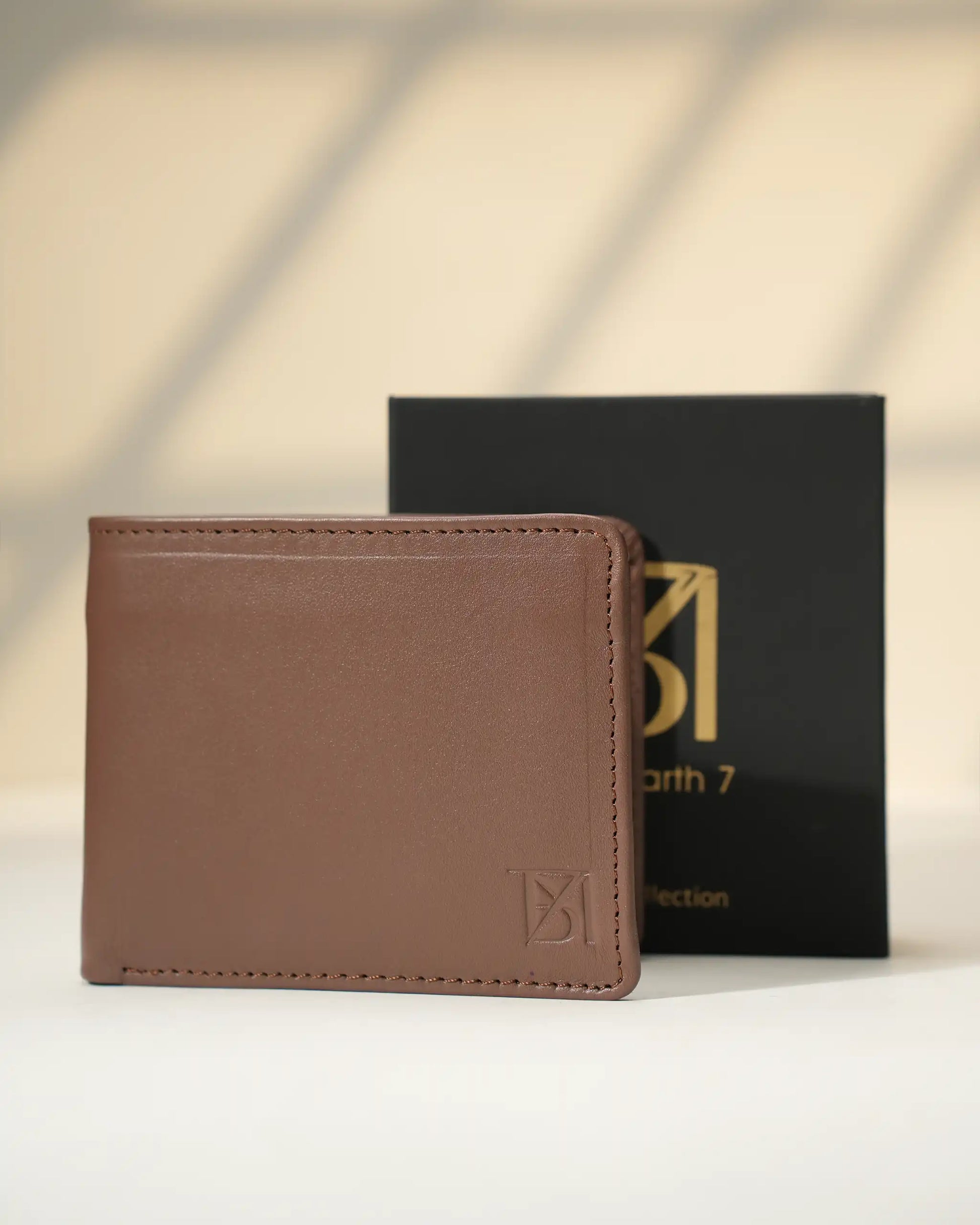 BM7 FOLIO WALLET BROWN BM7