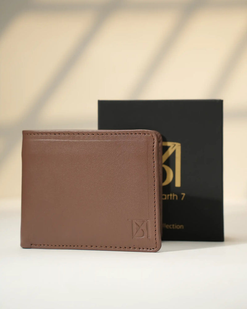 BM7 FOLIO WALLET BROWN