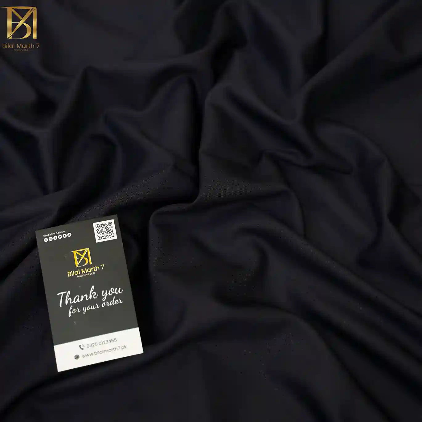 High-quality wash and wear fabric for men by Bm7