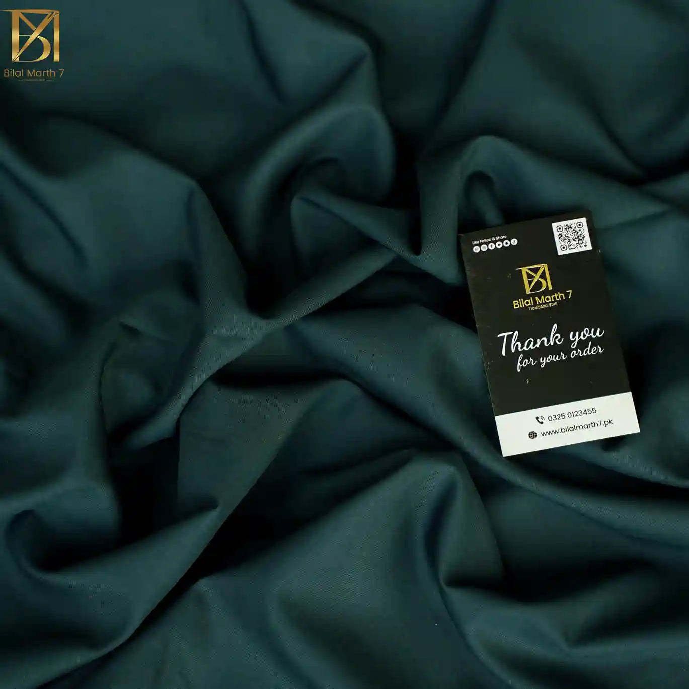 High-quality wash and wear fabric for men by Bm7