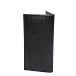 Matter Black Leather Long Size Wallet for Men by BM7