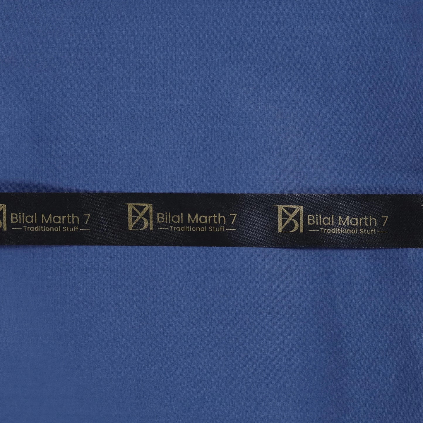 Blue Mint Cotton by BM7 (Royal Blue) - Bilal Marth 7