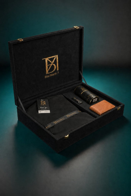 Black Gift Box By BM7 Bilal Marth 7