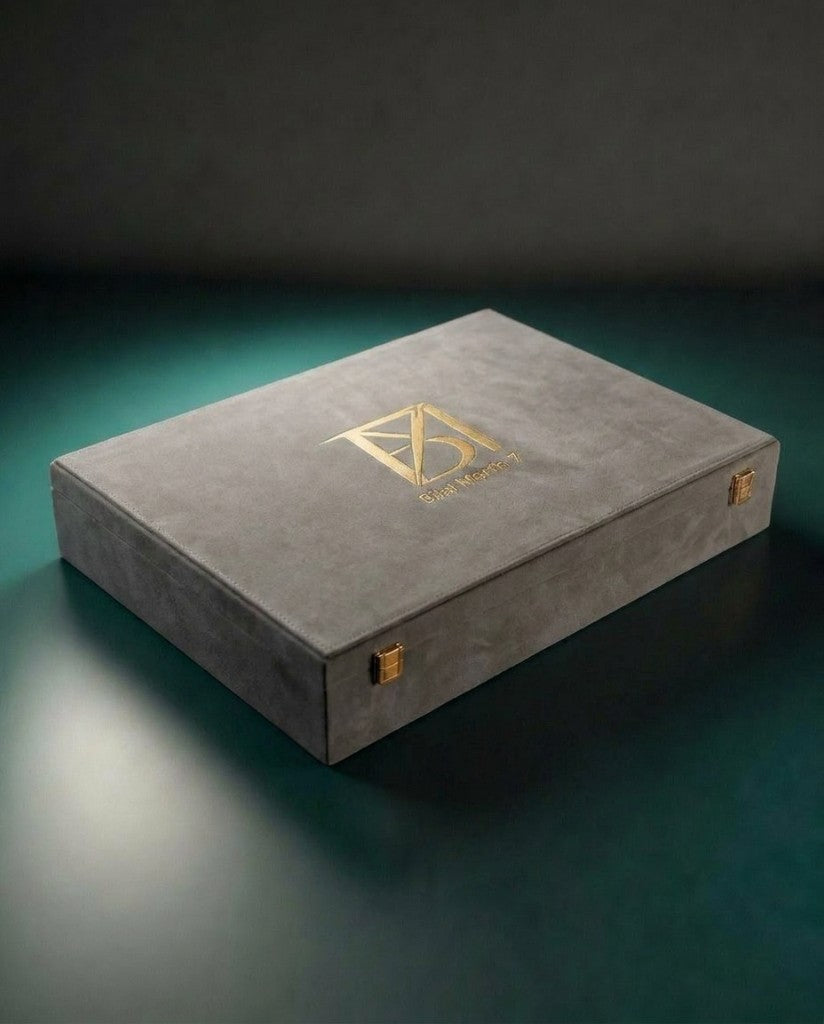 Luxury Gift Box By BM7 (Muted Brown) Bilal Marth 7