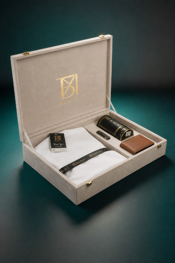 Off White Luxury Gift Box
