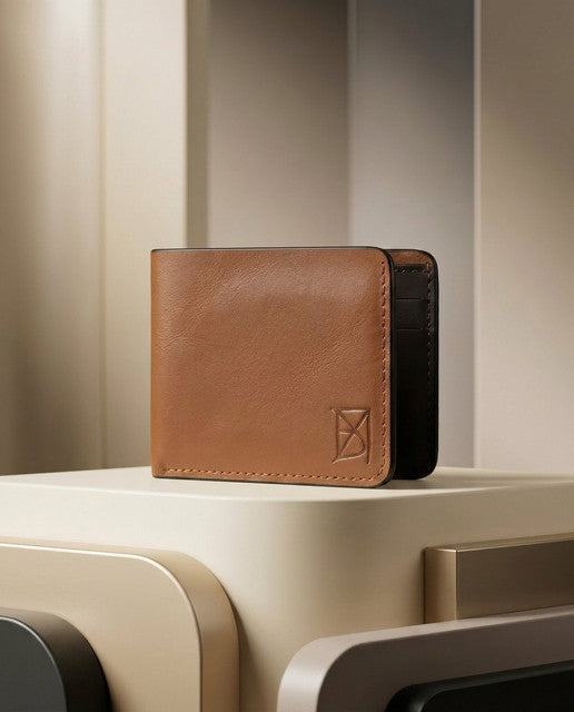Premium Dollar-Size Wallet with Magnetic Closure by BM7 Bilal Marth 7