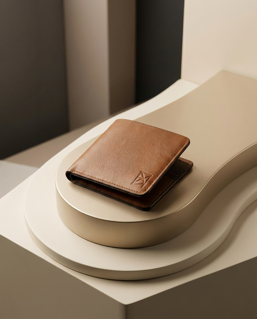 Premium Dollar-Size Wallet with Magnetic Closure by BM7 Bilal Marth 7