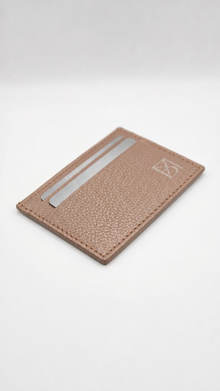 Walnut Premium Dark Brown Leather Card Holder Bilal Marth 7