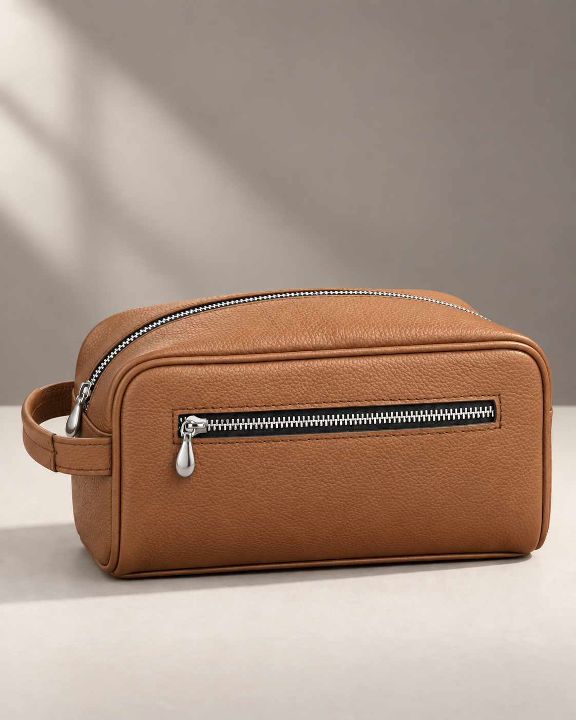 BM7 Toiletry Bag (Light Brown) BM7