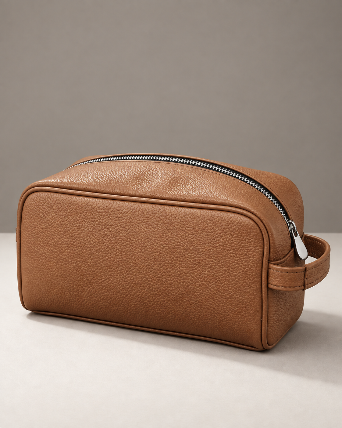 BM7 Toiletry Bag (Light Brown) BM7