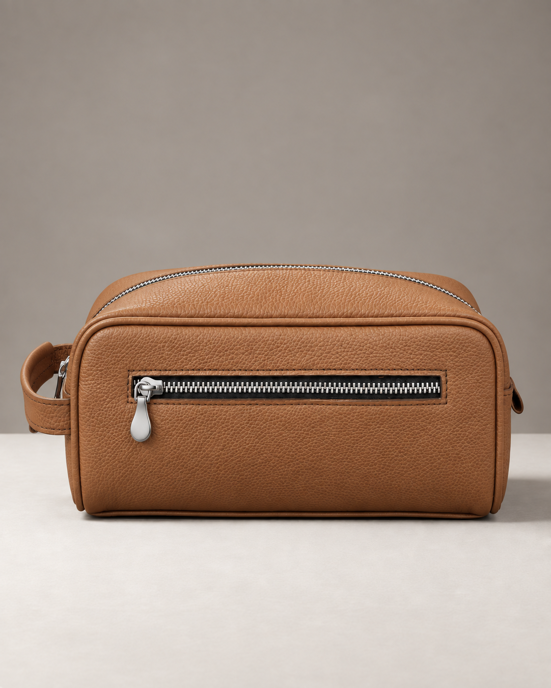 BM7 Toiletry Bag (Light Brown) BM7