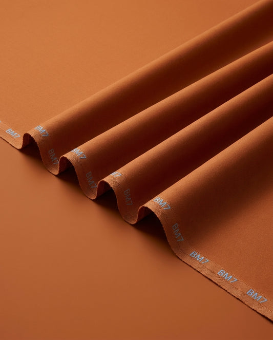 Divine Wash &  Wear  by BM7 (Orange Brown) Bilal Marth 7