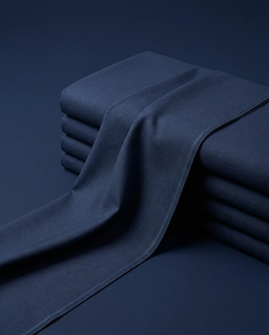 Navy blue Silk Cotton Bilal Marth 7