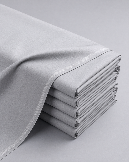 Blue Mint Cotton by BM7 (Light Pearl Grey) Bilal Marth 7