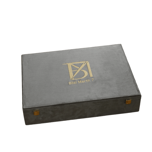 Luxury Gift Box By BM7 (light Pearl Grey) - Bilal Marth 7