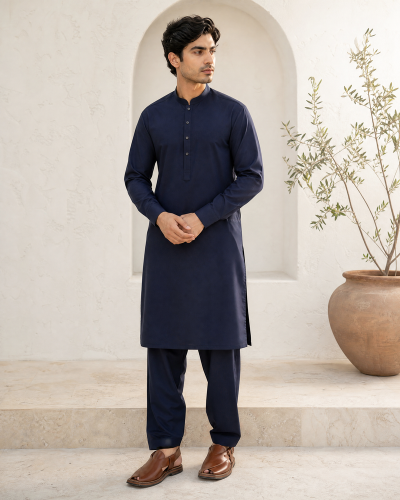 Imported Stuff Wash & Wear by BM7 (Navy Blue)