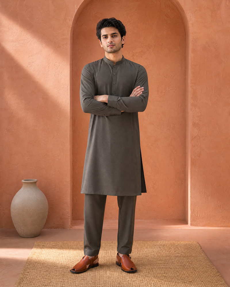 Milano Cotton by BM7 (mehndi)