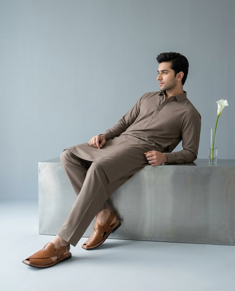 Silk Cotton by BM7 (Dark Brown)