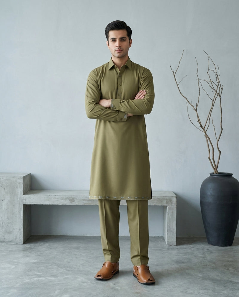 Divine Wash & Wear (Olive Green)