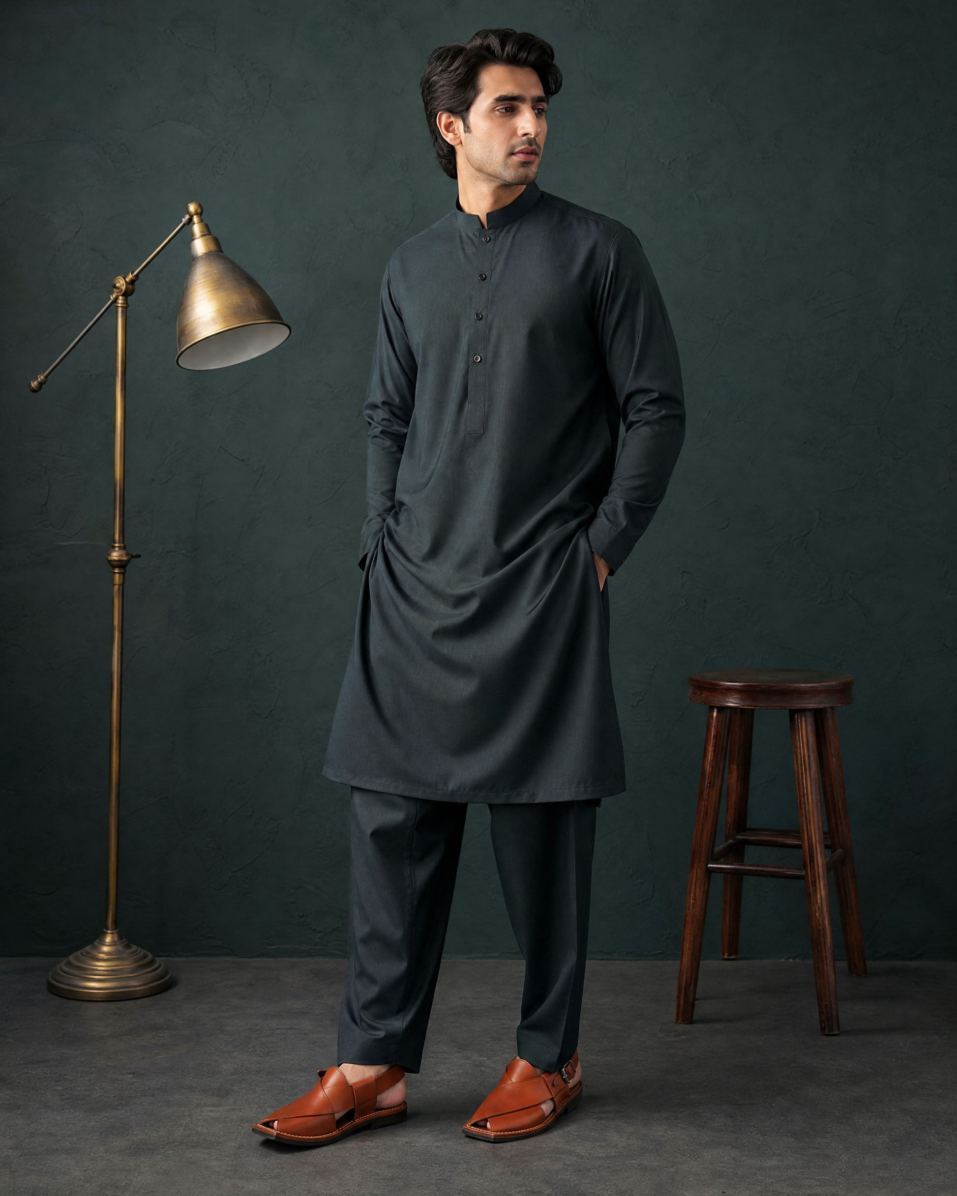 Supreme Wash & Wear by BM7 (Deep Olive Black) Bilal Marth 7