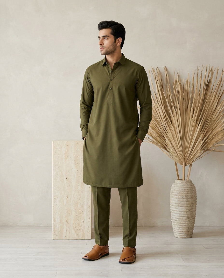 Platinum Cotton by BM7 (Mehndi) Bilal Marth 7
