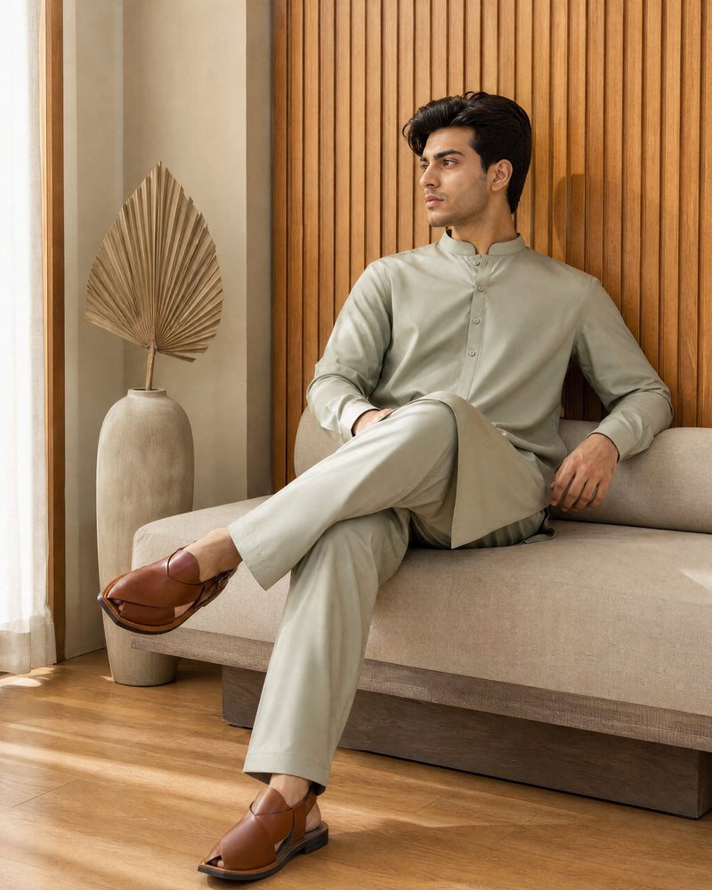 Four   Seasons   Wash   &   Wear (Khaki)