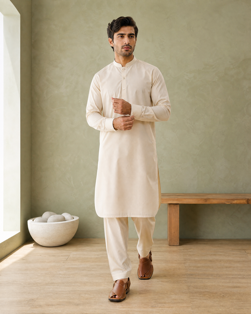 Platinum Cotton -- Cream Beige