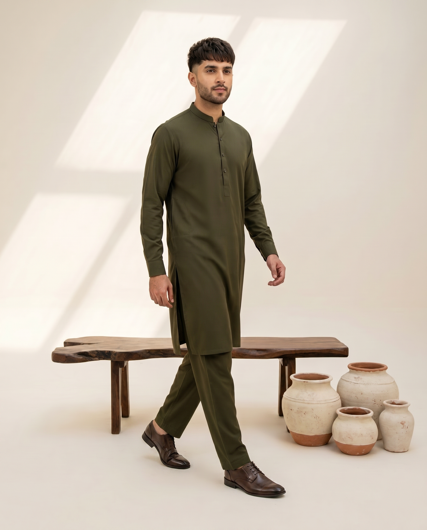 Desire Wash & Wear by BM7 (Dark Moss Green) Bilal Marth 7