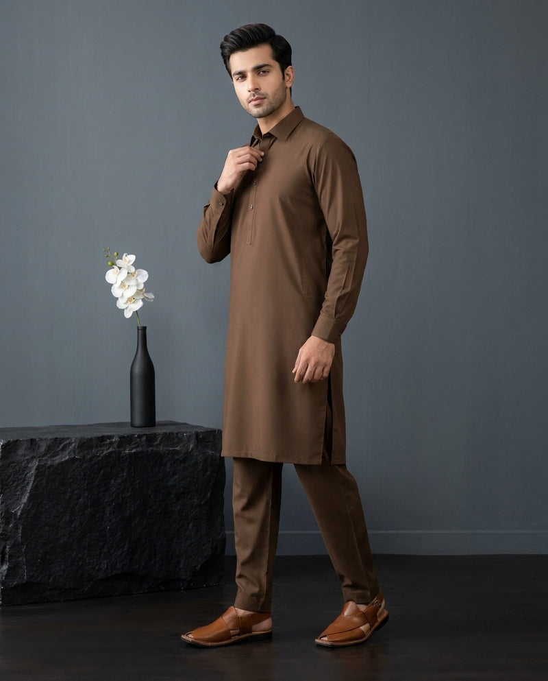 Elegant Cotton by BM7 (Grayish Brown)