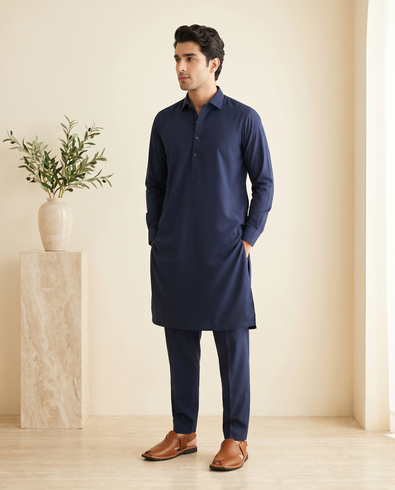 Navy Blue - Egyptian Giza
