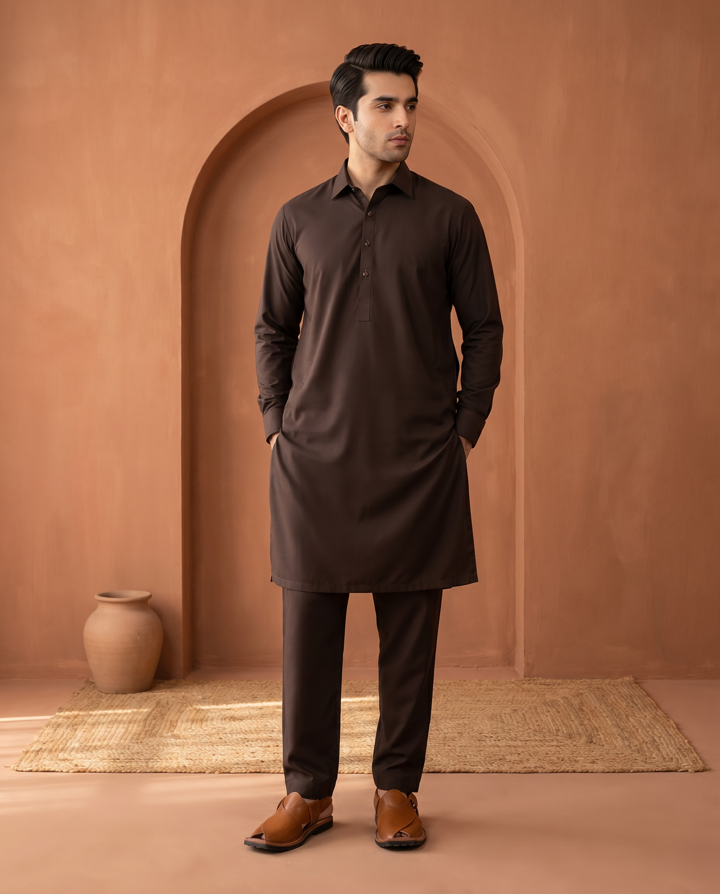 Milano Cotton by BM7 (Chocolate Brown) Bilal Marth 7