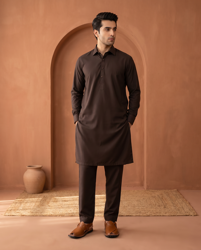 Milano Cotton by BM7 (Chocolate Brown)